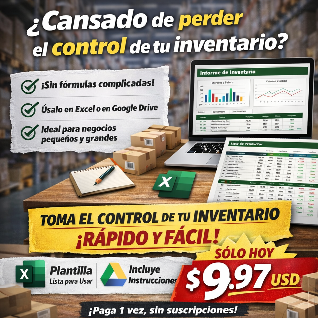 Inventario Pro Fácil – Vista previa